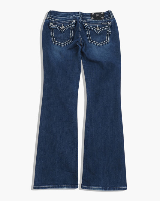 Vintage Bootcut Miss Me Jeans Damen M
