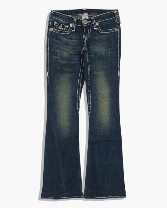 Vintage Flared True Religion Jeans Damen S