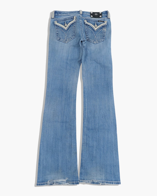 Vintage Bootcut Miss Me Jeans Damen S