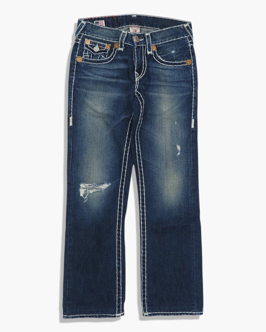 Vintage Straight True Religion Jeans Damen M