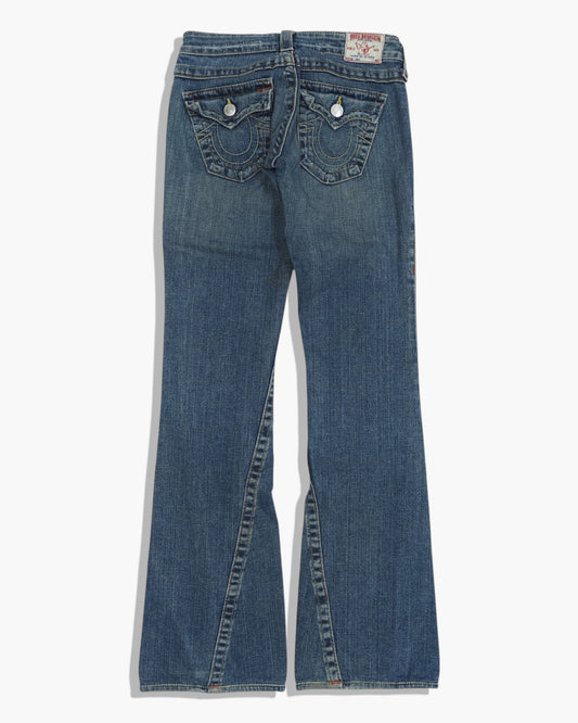 Vintage Flared True Religion Jeans Damen S
