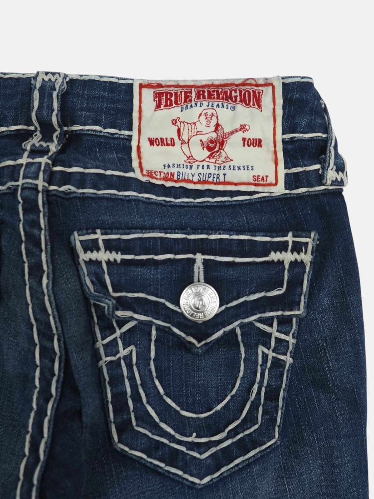 Vintage Straight True Religion Damen Jeans XS