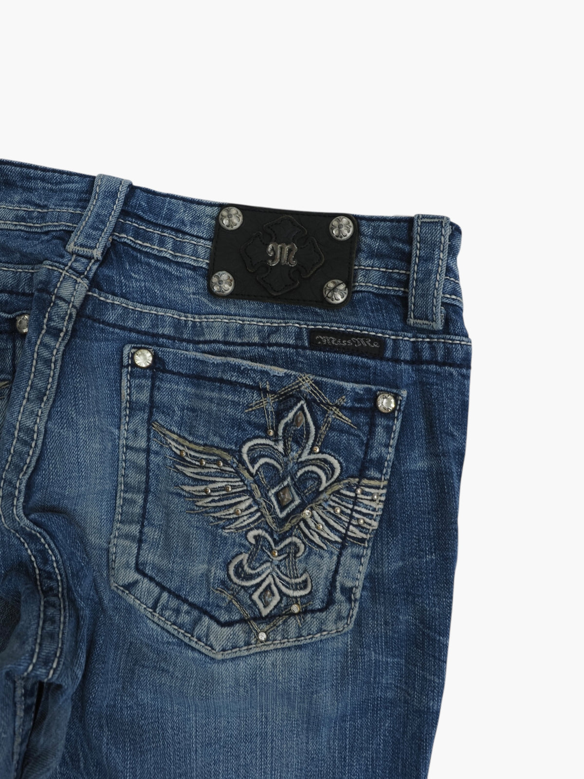 Vintage Straight Miss Me Jeans L