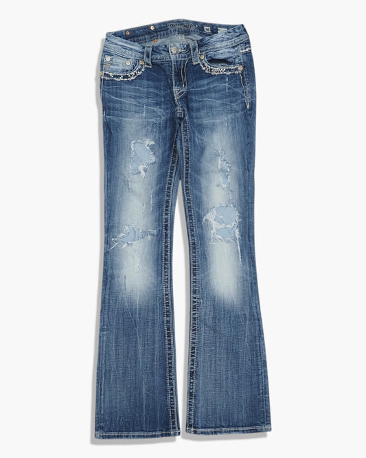 Vintage Bootcut Miss Me Jeans Damen M