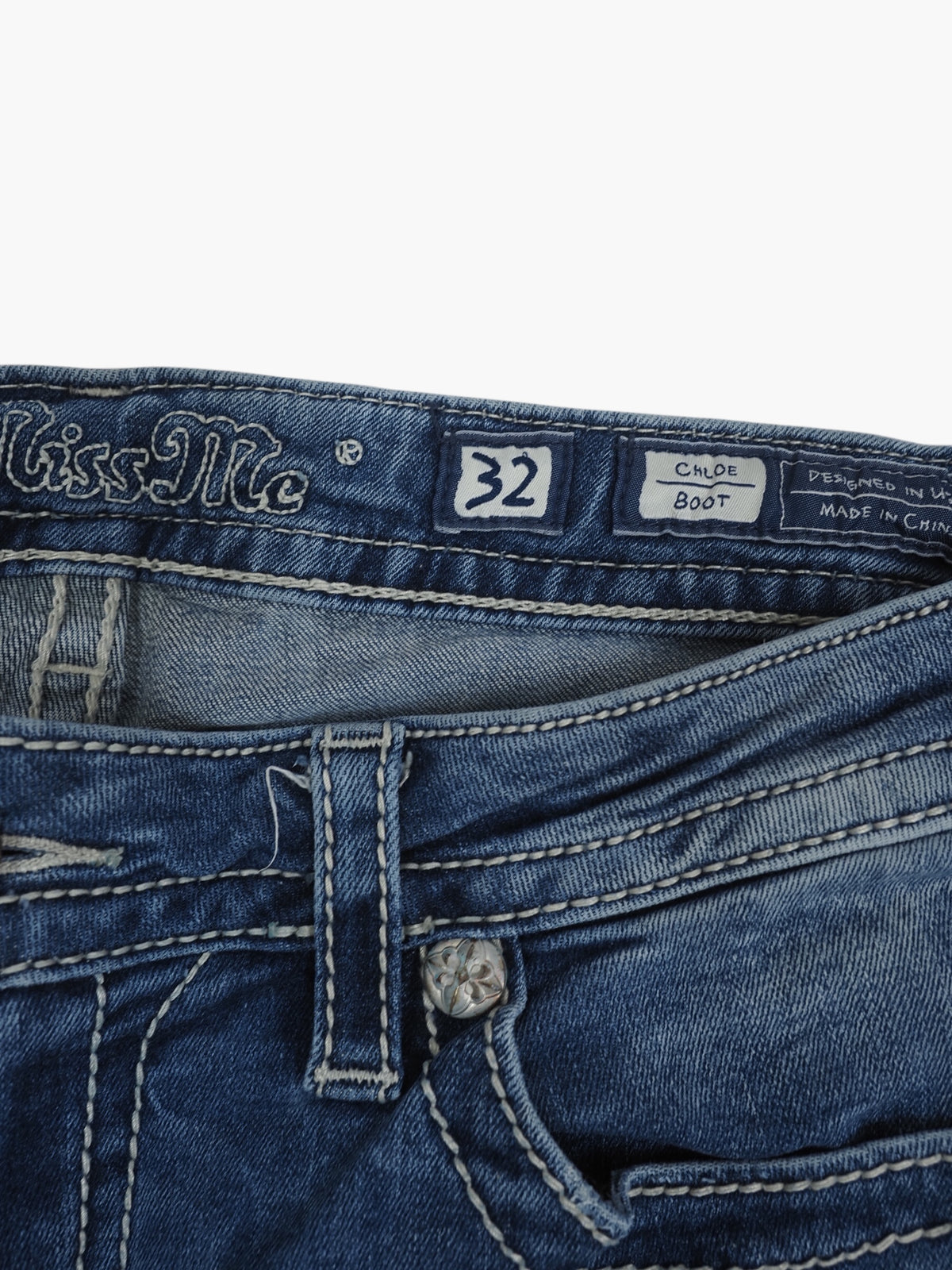 Vintage Flared Miss Me Jeans L
