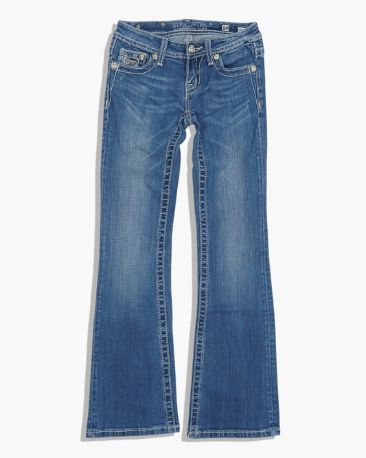 Vintage Bootcut Miss Me Jeans Damen XS
