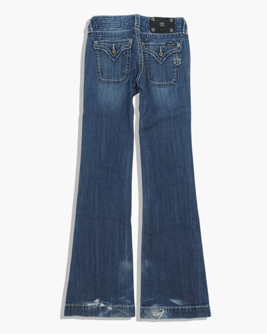 Vintage Bootcut Miss Me Jeans Damen S