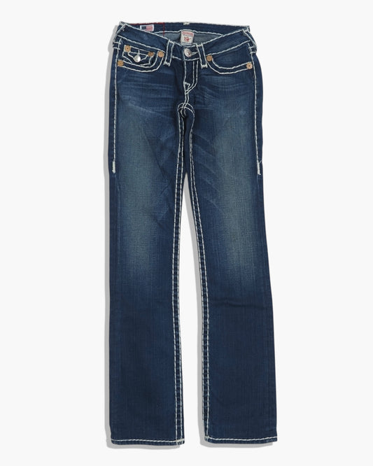 Vintage Straight True Religion Damen Jeans XS
