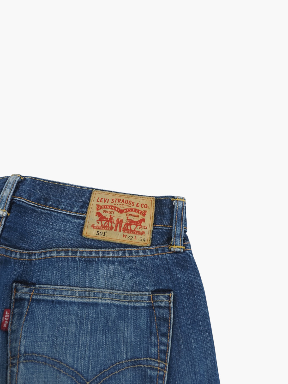Vintage Straight Levis Jeans Herren M