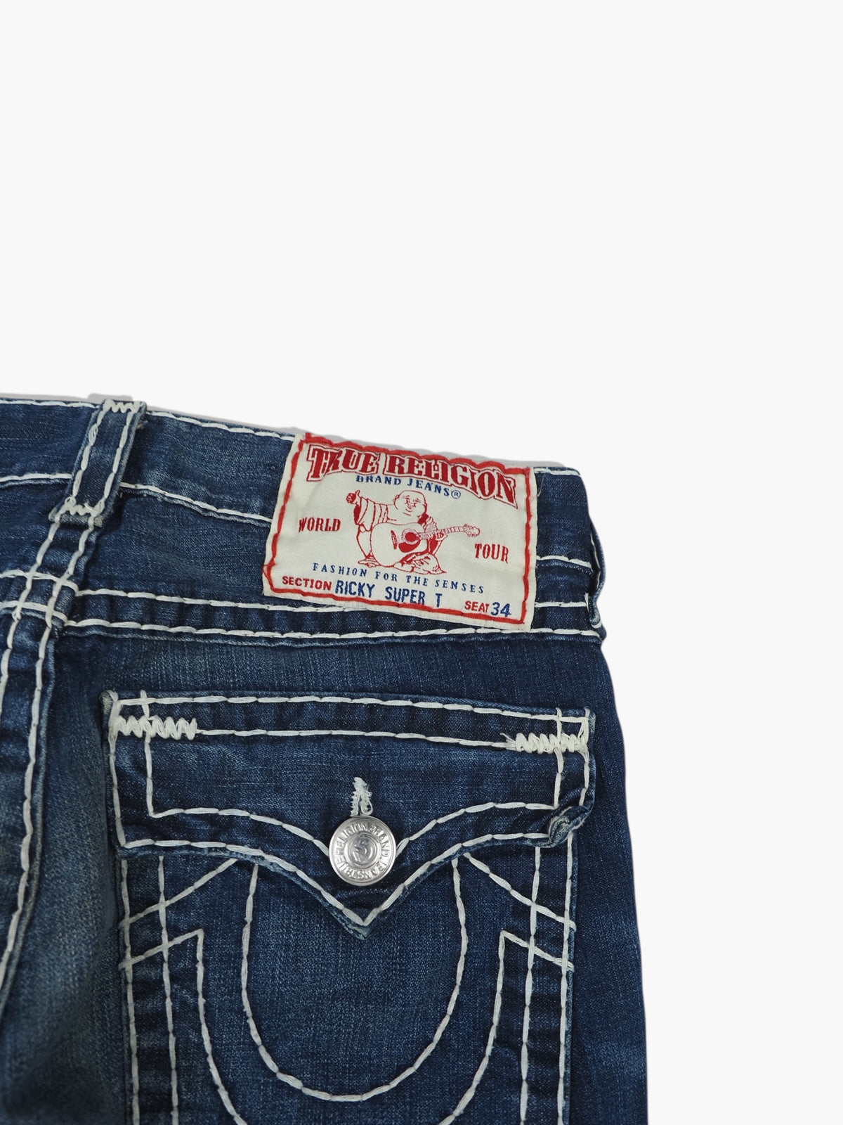 Vintage Baggy True Religion Jeans Damen M