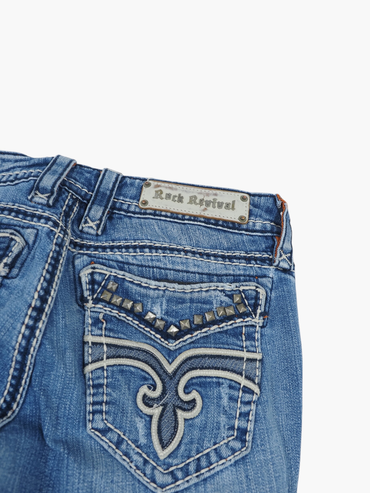 Vintage Straight Rock Revival Jeans Damen S