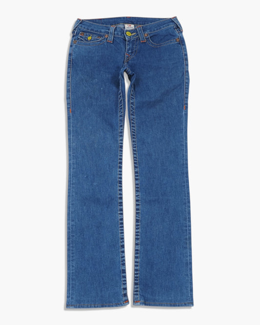 Vintage Straight True Religion Jeans Damen S