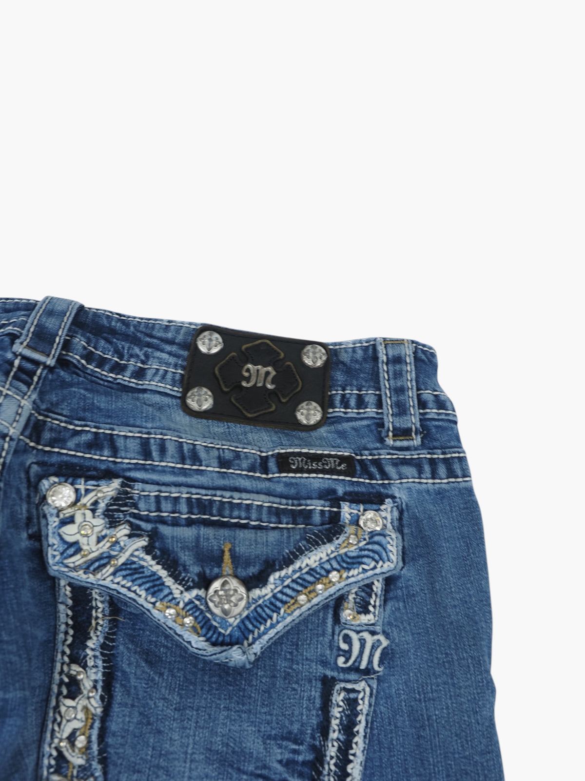 Vintage Bootcut Miss Me Jeans Damen L