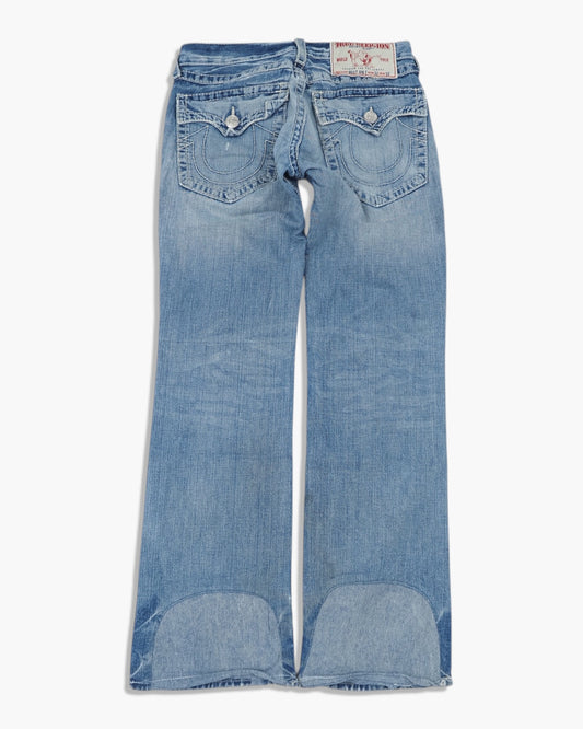 Vintage Straight True Religion Jeans Damen L