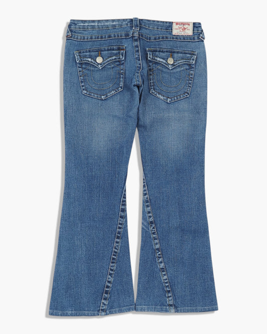 Vintage Flared True Religion Jeans Damen M