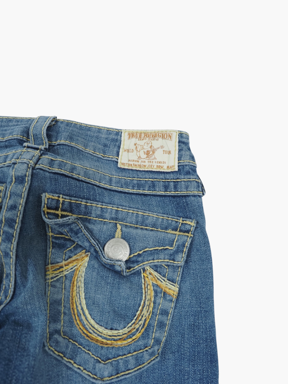 Vintage Flared True Religion Jeans Damen XS