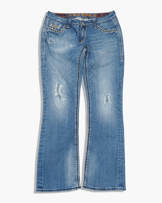 Vintage Bootcut Rock Revival Jeans Damen M