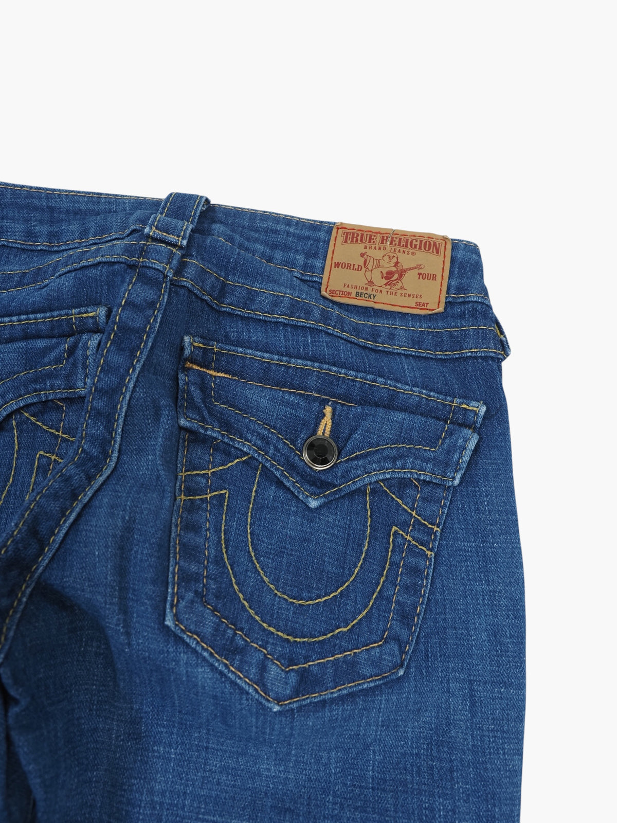 Vintage Flared True Religion Jeans Damen XS