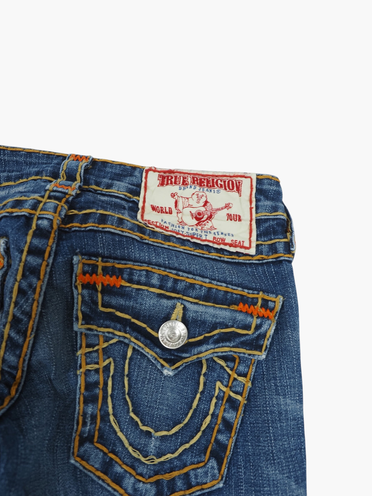 Vintage Flared True Religion Jeans Damen XS