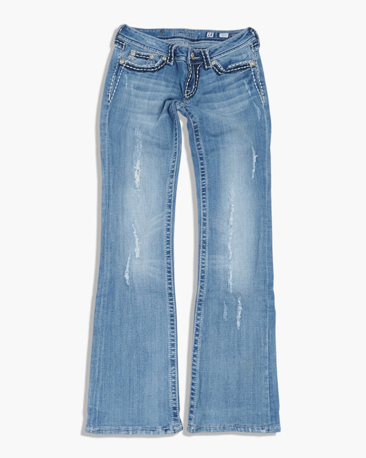Vintage Bootcut Miss Me Jeans Damen S