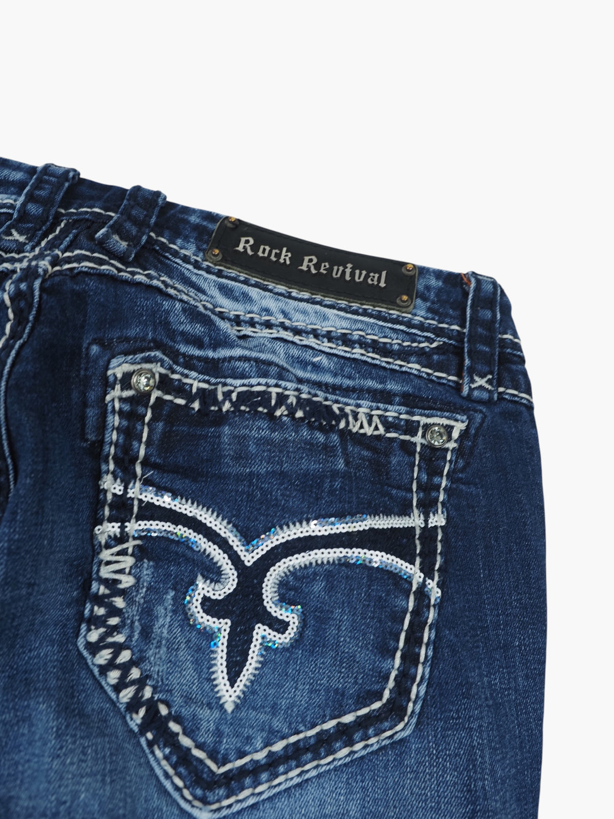 Vintage Bootcut Rock Revival Jeans Damen M