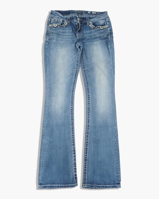 Vintage Bootcut Miss Me Jeans Damen M