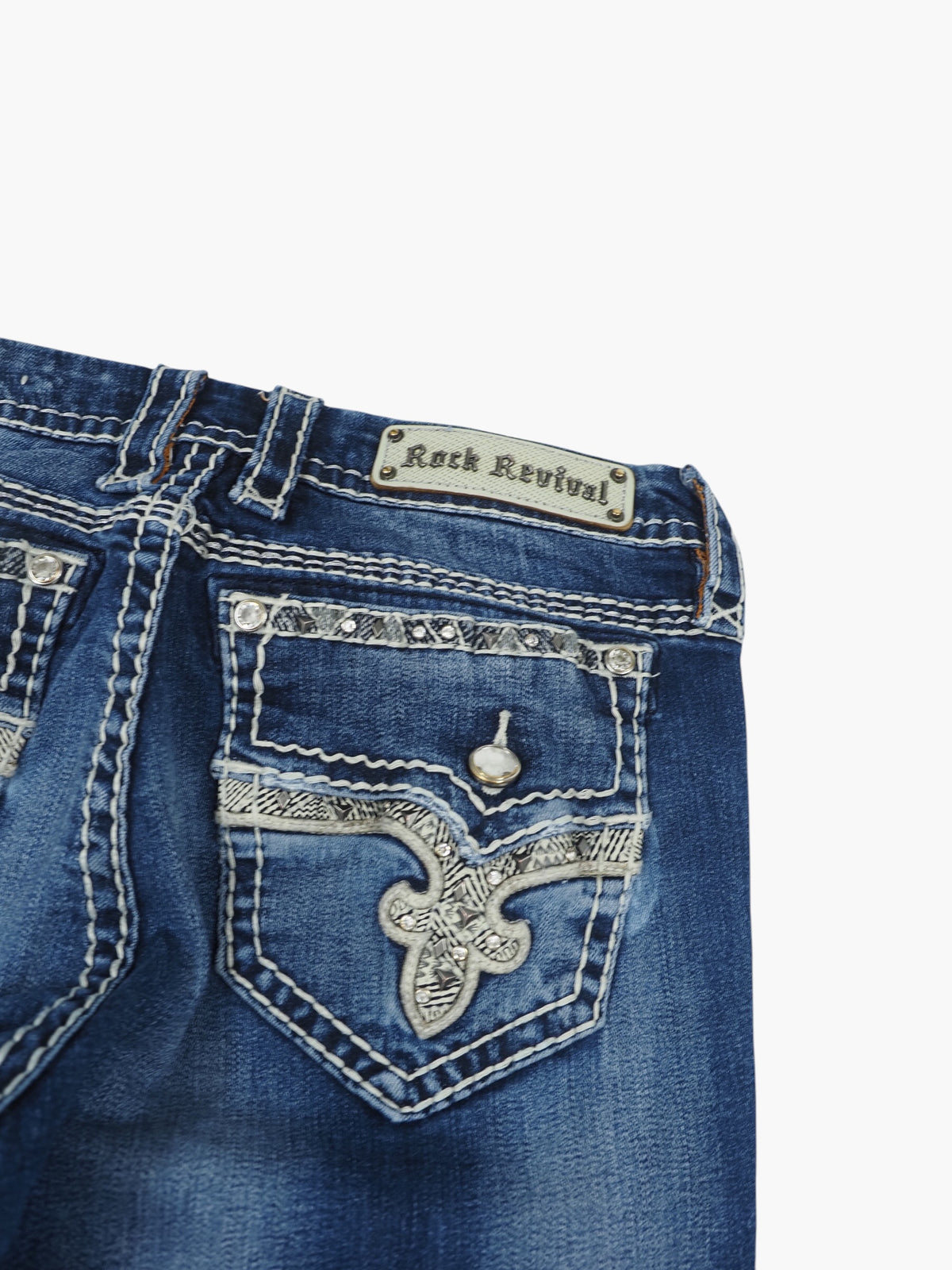 Vintage Bootcut Rock Revival Jeans Damen M