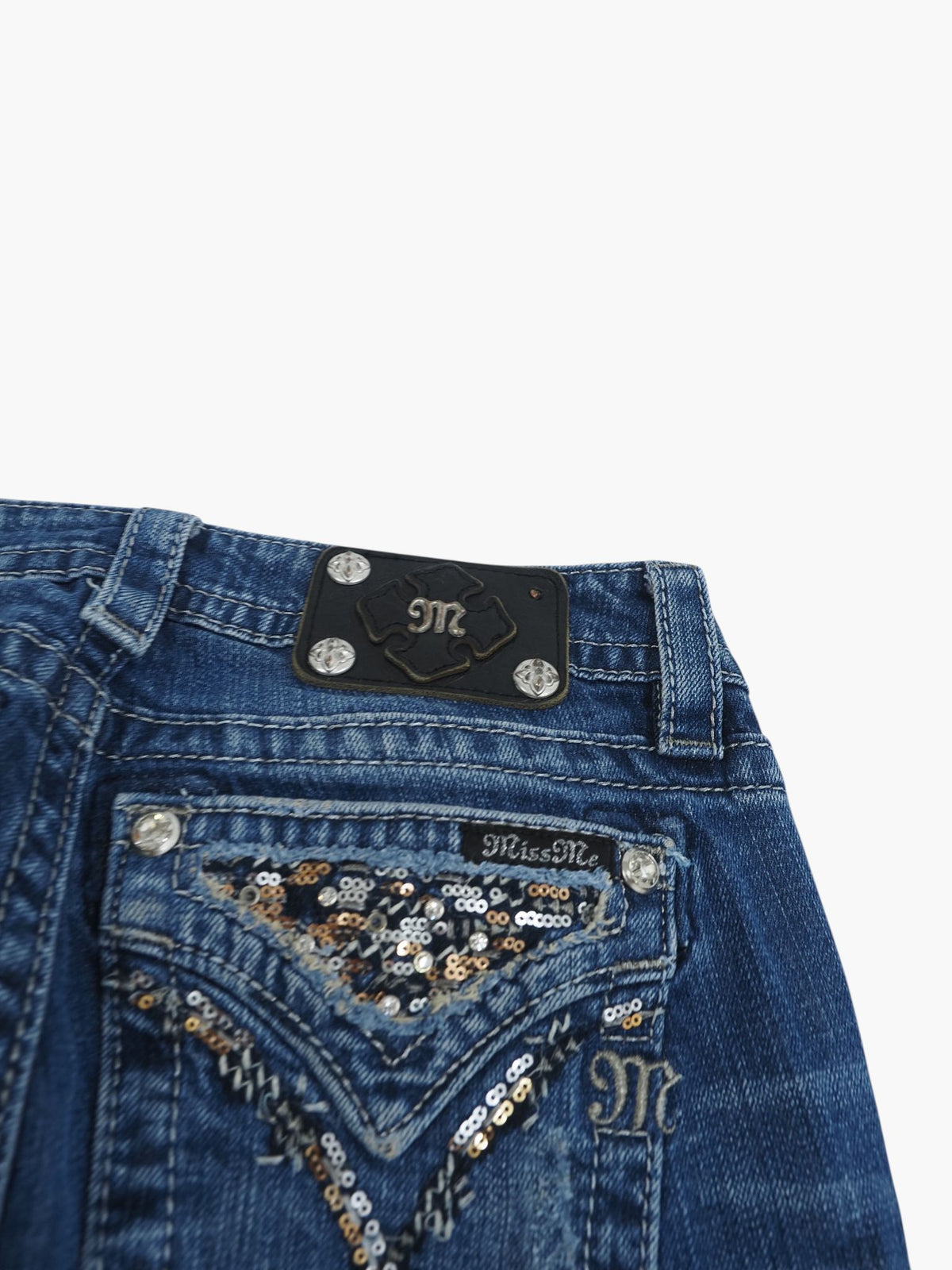 Vintage Bootcut Miss Me Jeans Damen S