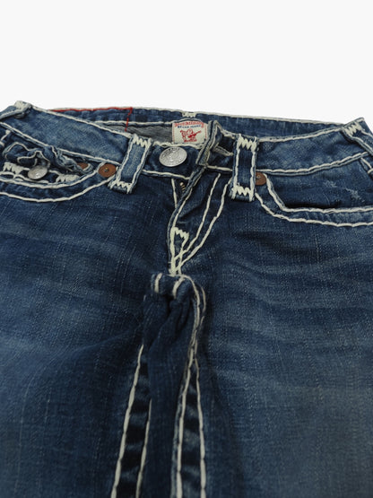Vintage Straight True Religion Jeans Damen XS