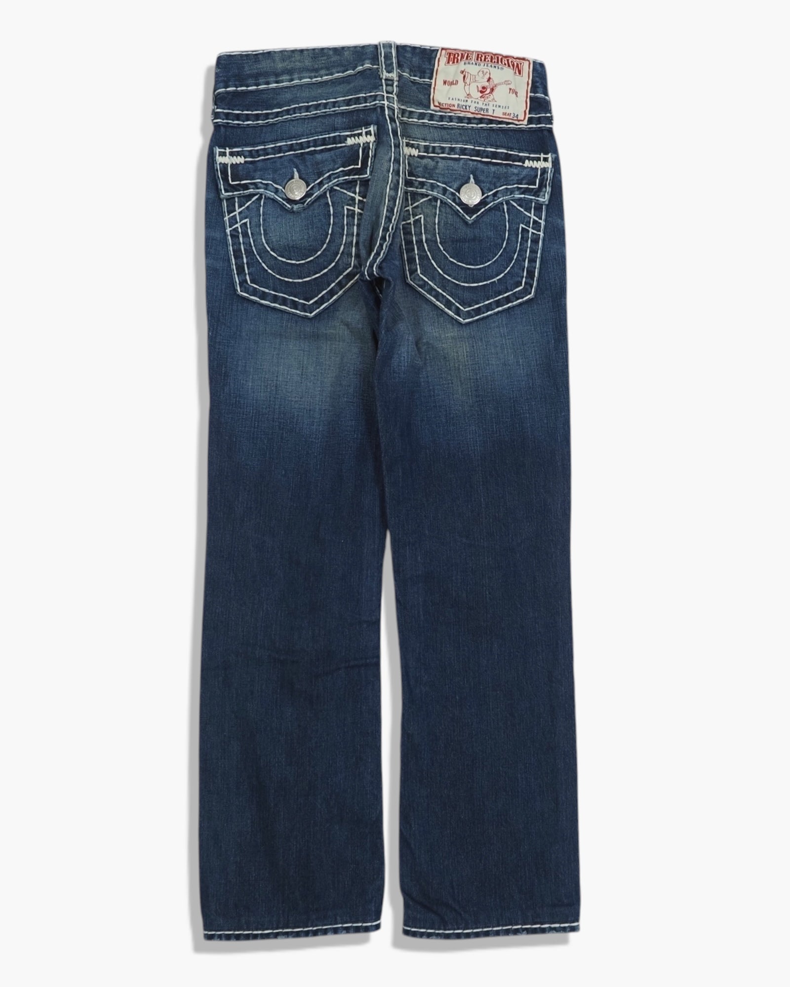 Vintage Straight True Religion Jeans Damen M