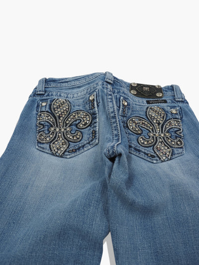 Vintage Bootcut Miss Me Jeans Damen XS