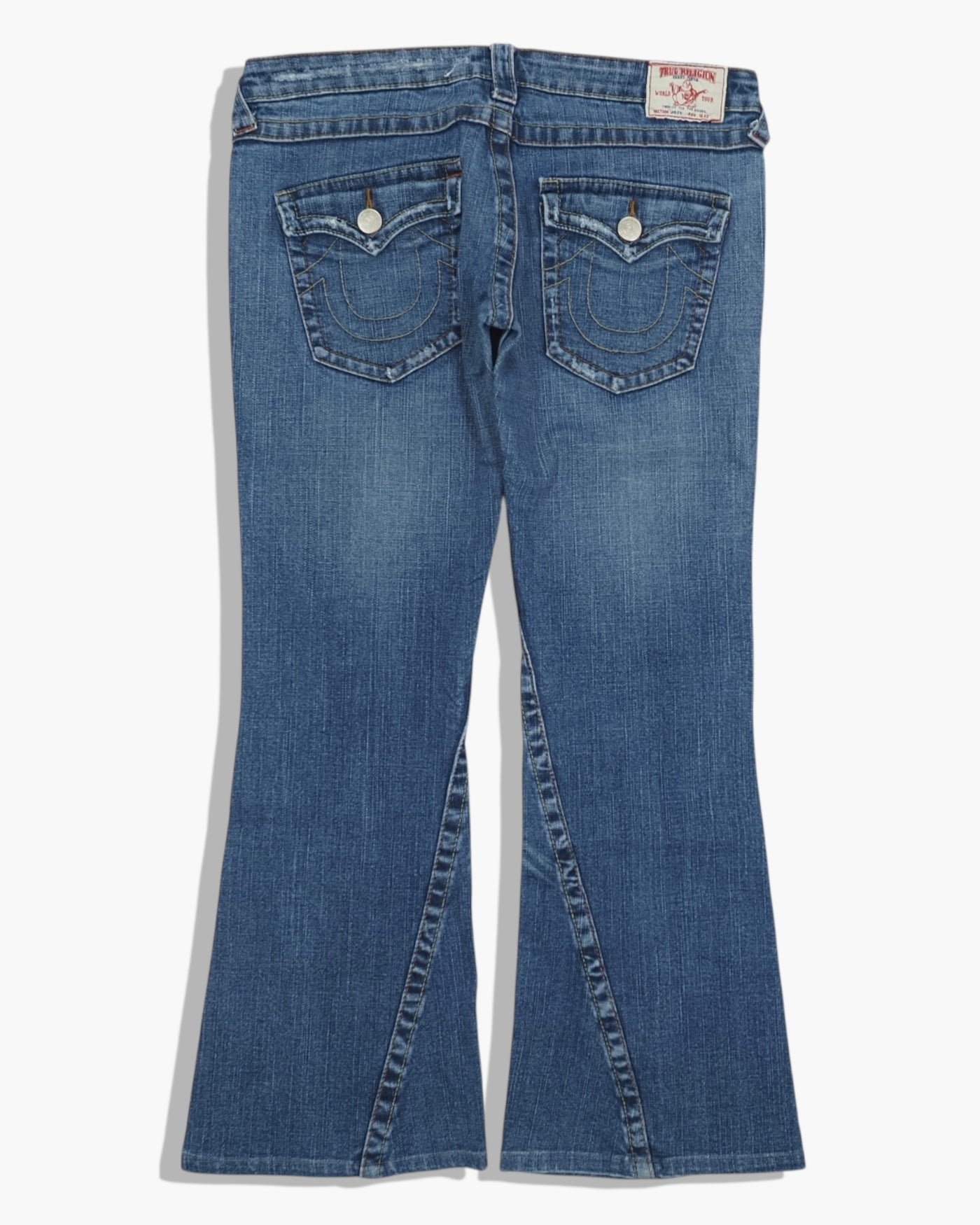 Vintage Flared True Religion Jeans Damen M