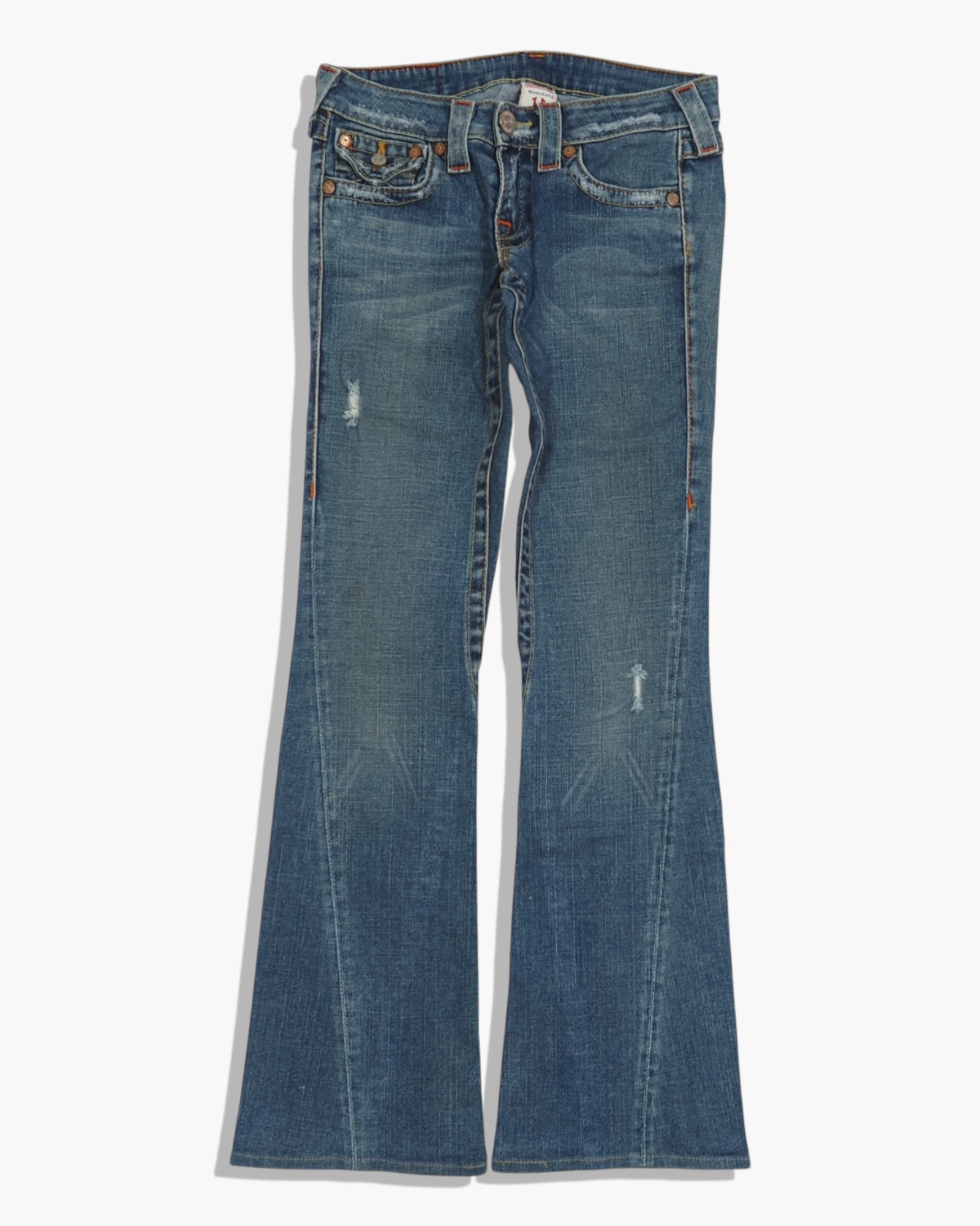 Vintage Flared True Religion Jeans Damen S