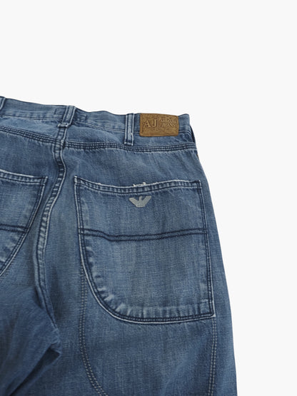 Vintage Straight Giorgio Armani Jeans Herren S
