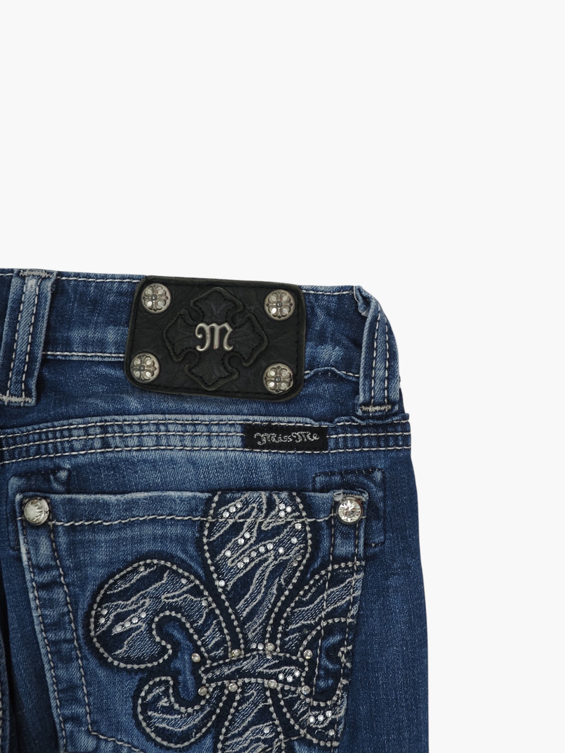 Vintage Bootcut Miss Me Jeans Damen M