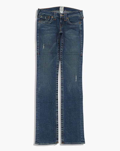 Vintage Straight True Religion Jeans Damen S