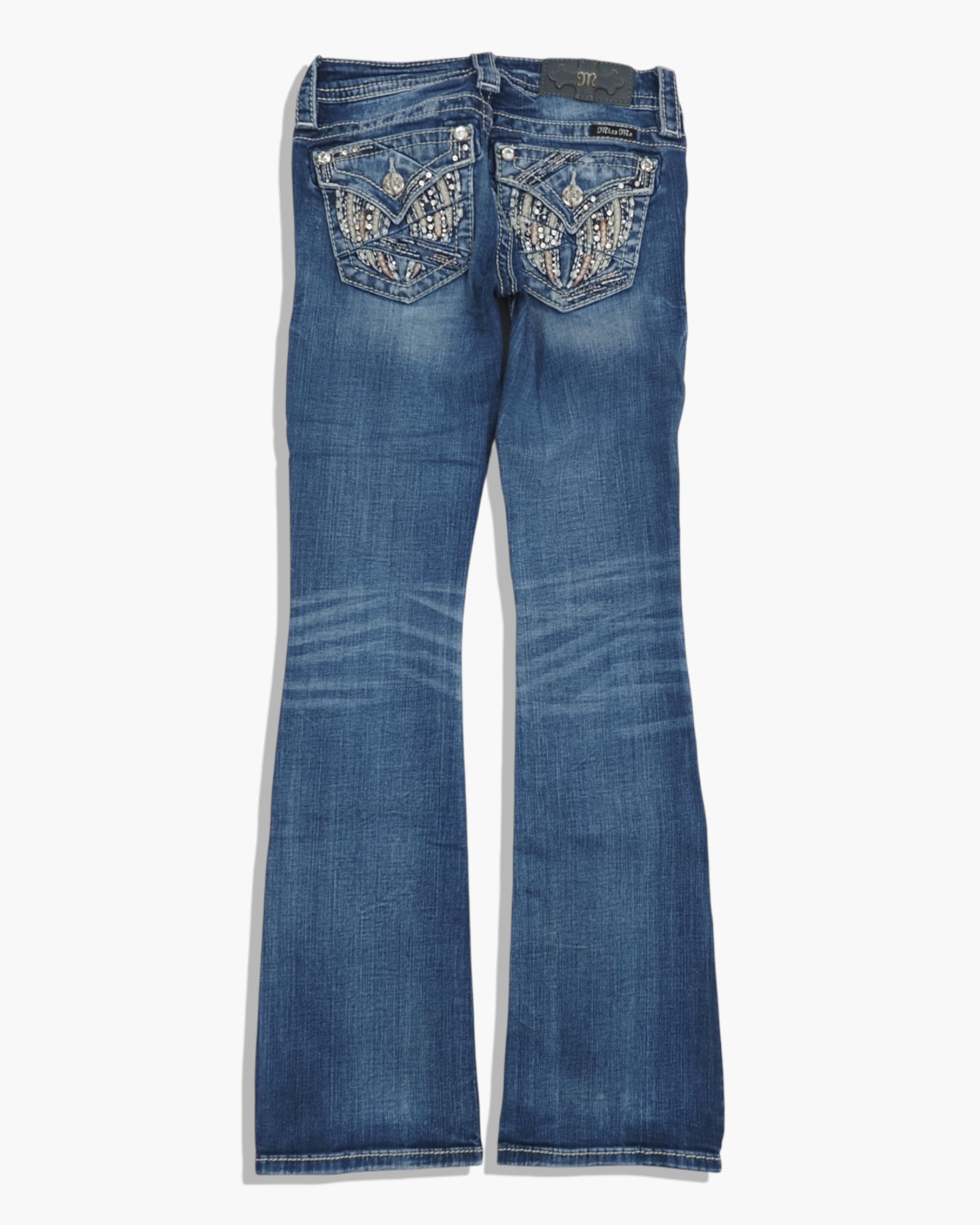 Vintage Bootcut Miss Me Jeans Damen XS