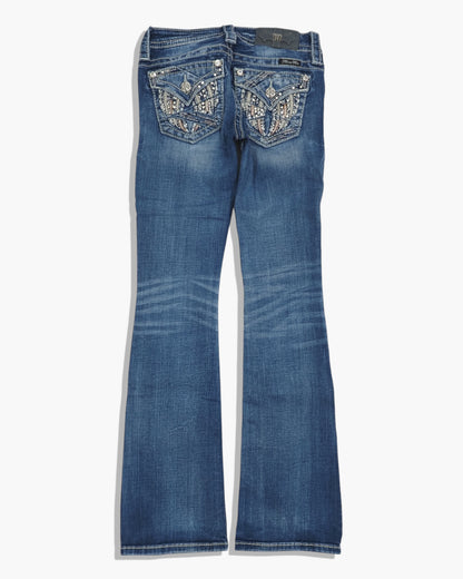 Vintage Bootcut Miss Me Jeans Damen XS