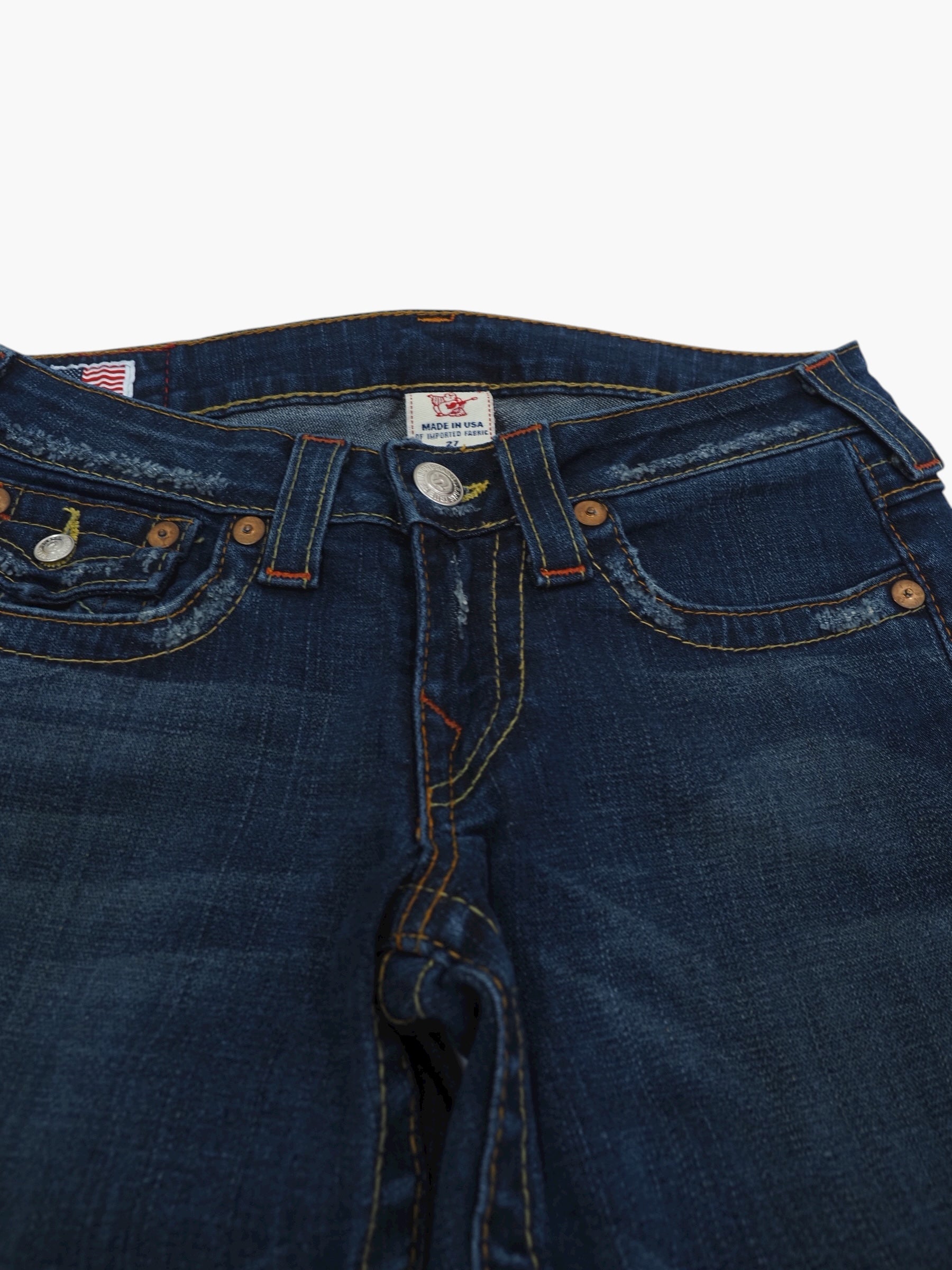 Vintage Flared True Religion Jeans Damen M