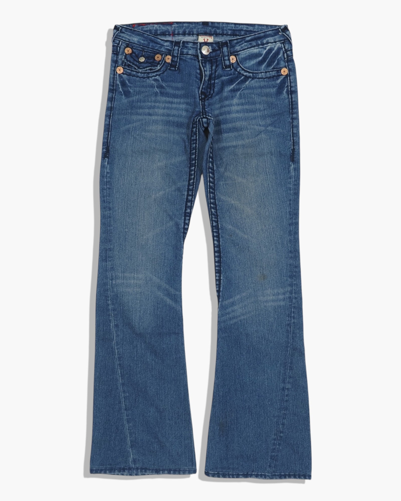 Vintage Flared True Religion Jeans Damen M