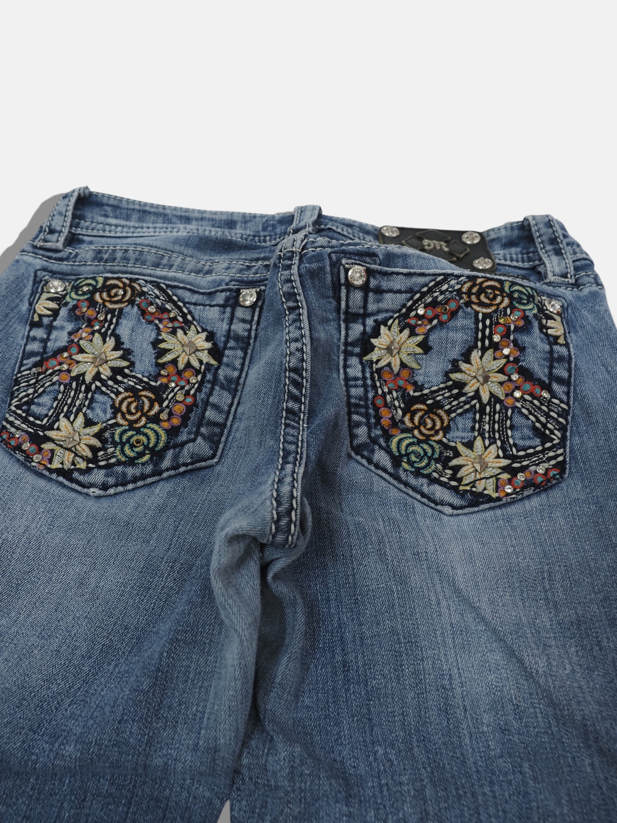 Vintage Bootcut Miss Me Jeans Damen M