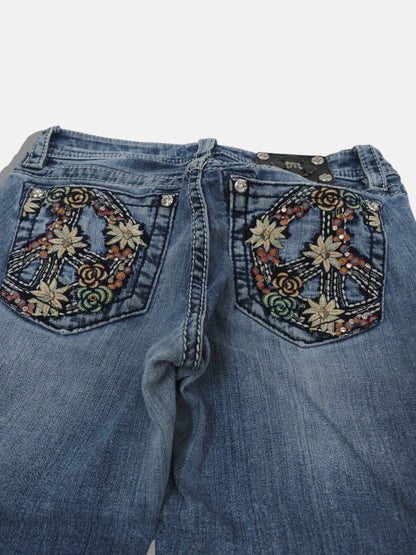 Vintage Bootcut Miss Me Jeans Damen M