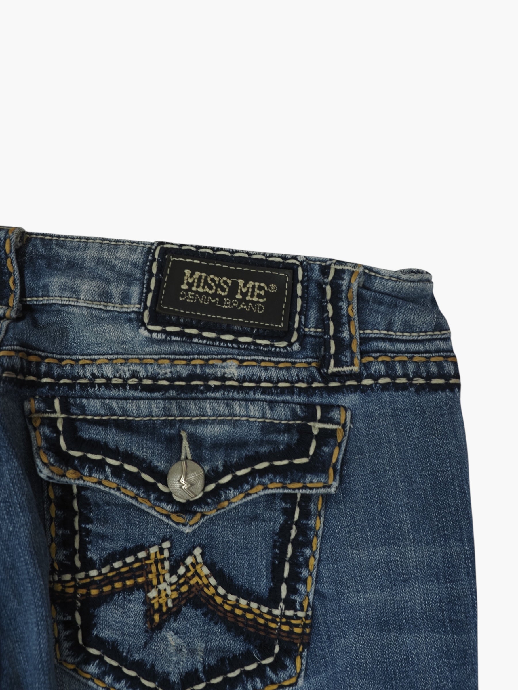 Vintage Bootcut Miss Me Jeans Damen L