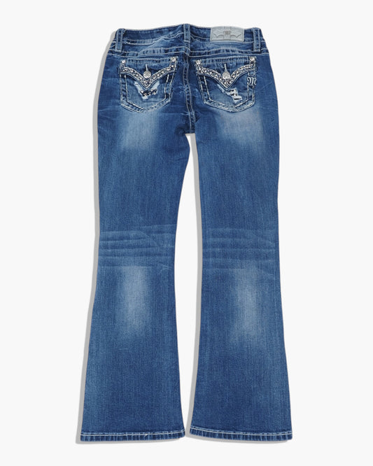 Vintage Bootcut Miss Me Jeans Damen XS