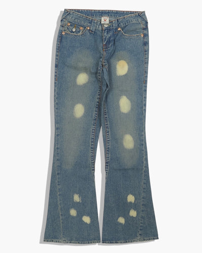 Vintage Flared True Religion Jeans Damen S