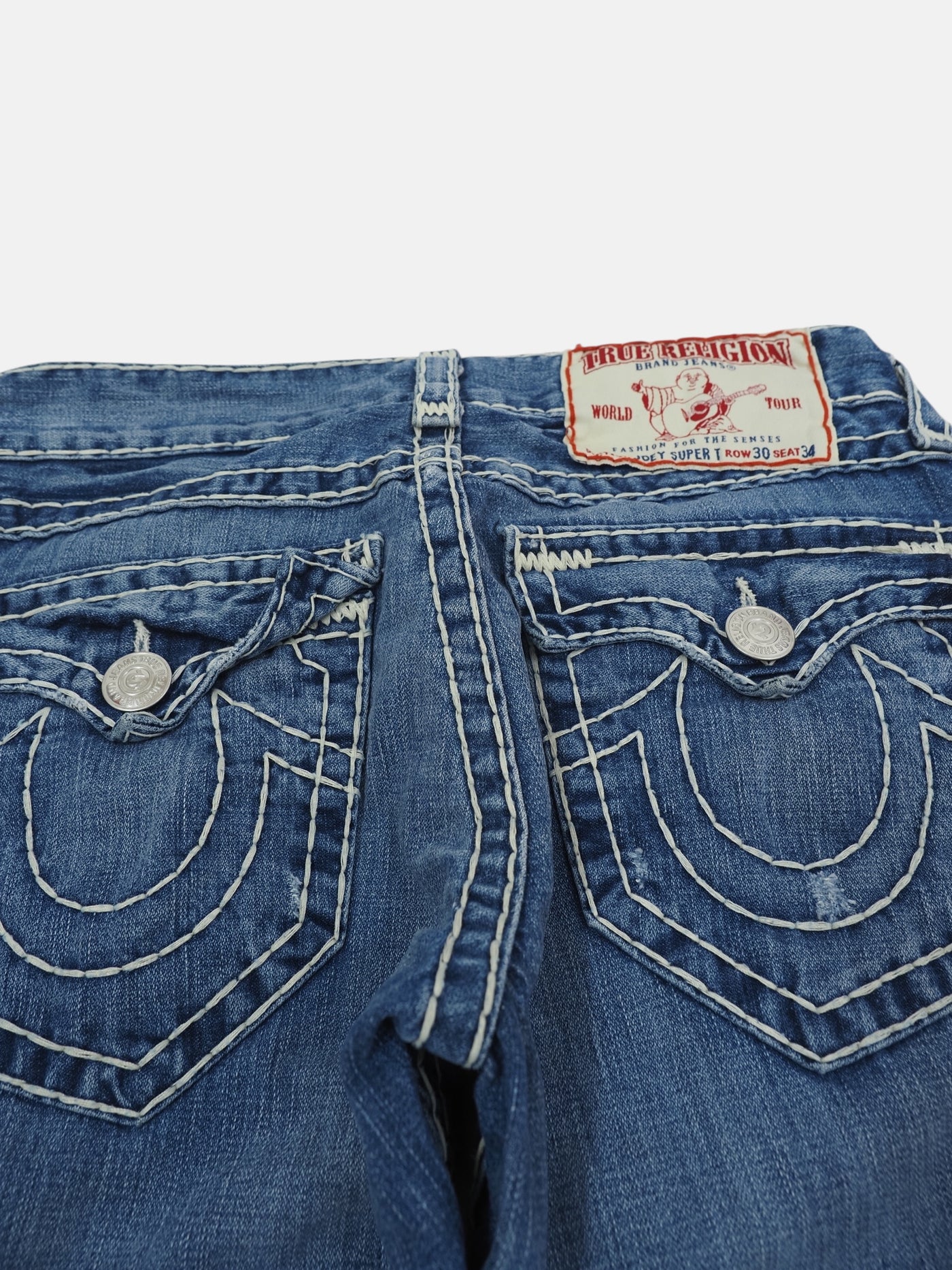 Vintage Flared True Religion Jeans Damen M