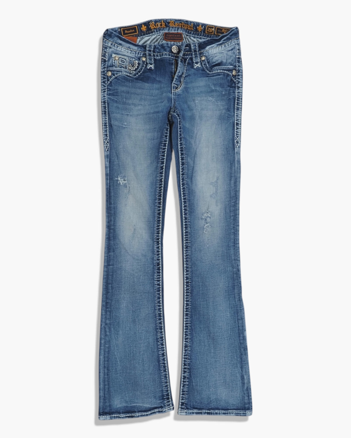 Vintage Rock Revival Jeans Damen S