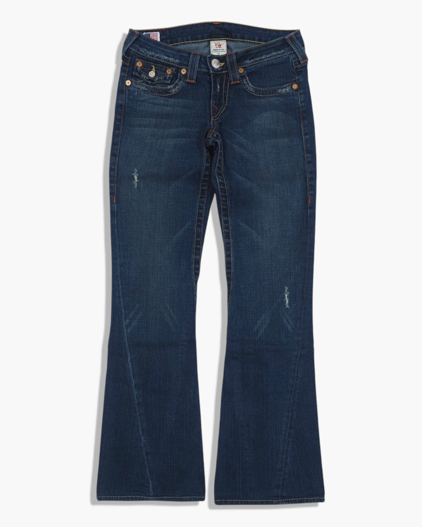 Vintage Flared True Religion Jeans Damen M