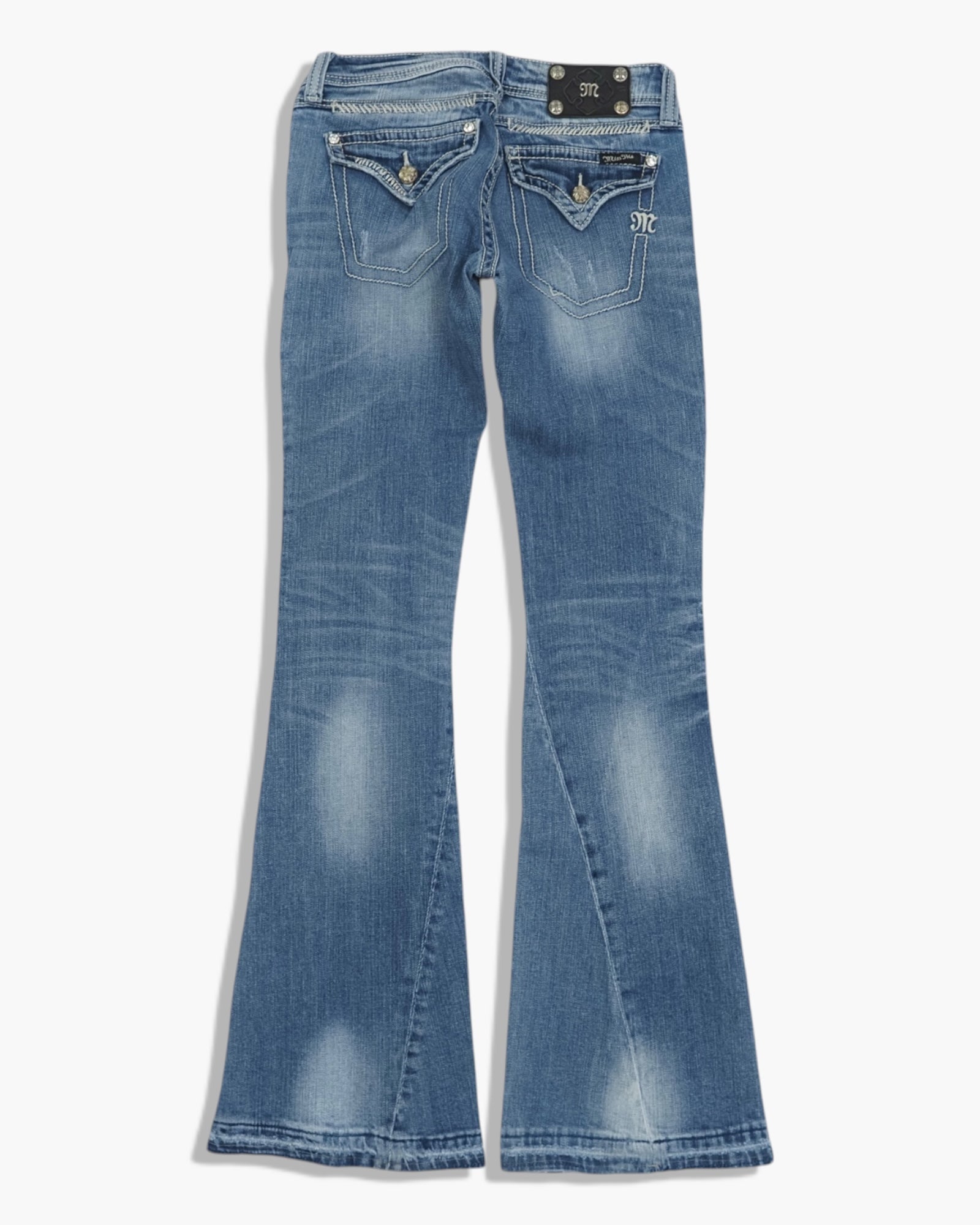 Vintage Flared Miss Me Jeans Damen S