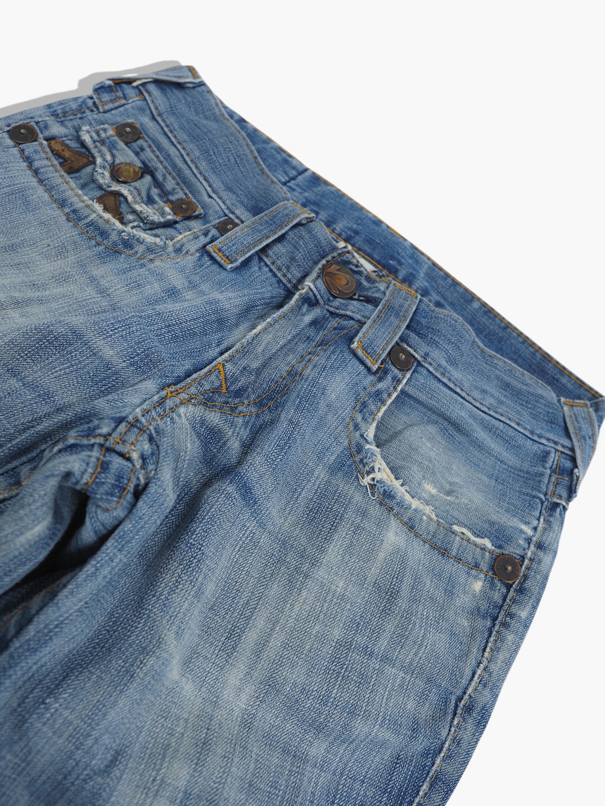 Vintage Flared True Religion Jeans Damen M